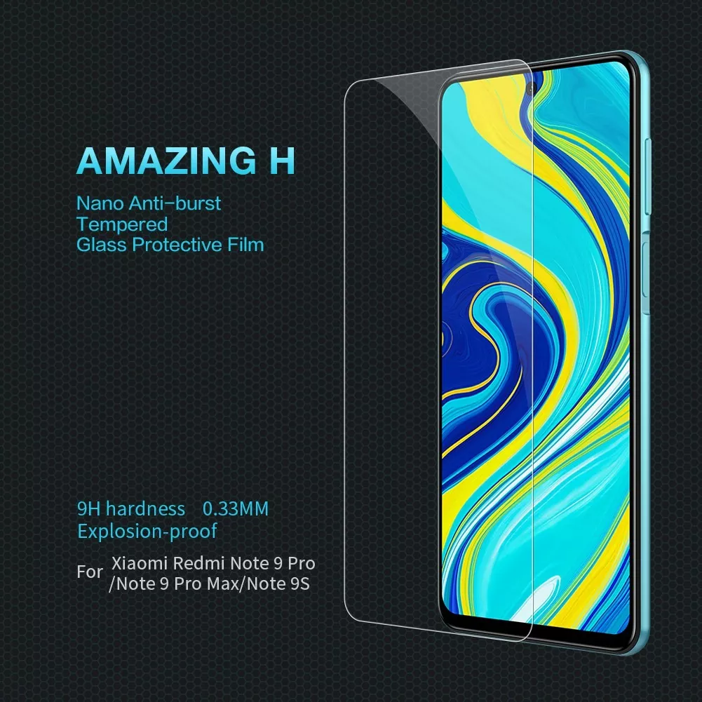 PROTECTOR XIAOMI REDMI NOTE 9S PRO VIDRIO TEMPLADO FULL 9H 5D - 3