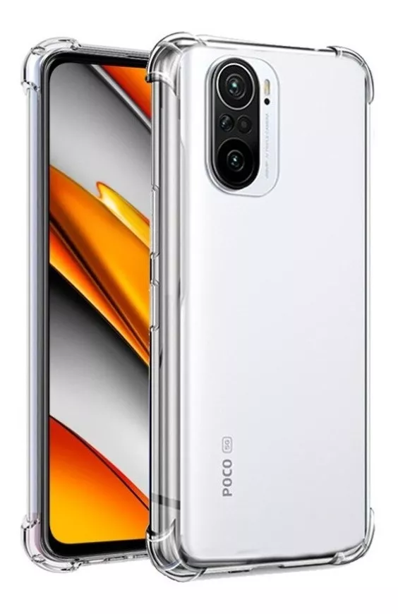 CARCASA XIAOMI POCO F3 SILICONA ANTIGOLPE CÁM + PANTALLA - 2