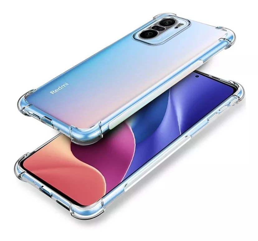 CARCASA XIAOMI POCO F3 SILICONA ANTIGOLPE CÁM + PANTALLA - 4