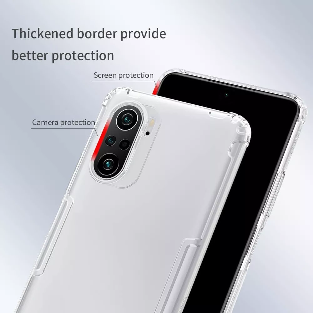 CARCASA XIAOMI POCO F3 SILICONA ANTIGOLPE CÁM + PANTALLA - 5