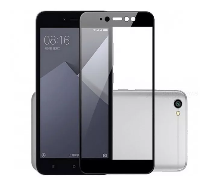 PROTECTOR XIAOMI REDMI NOTE 5A 5A PRIME VIDRIO TEMPLADO COMPLETO 5D - 1