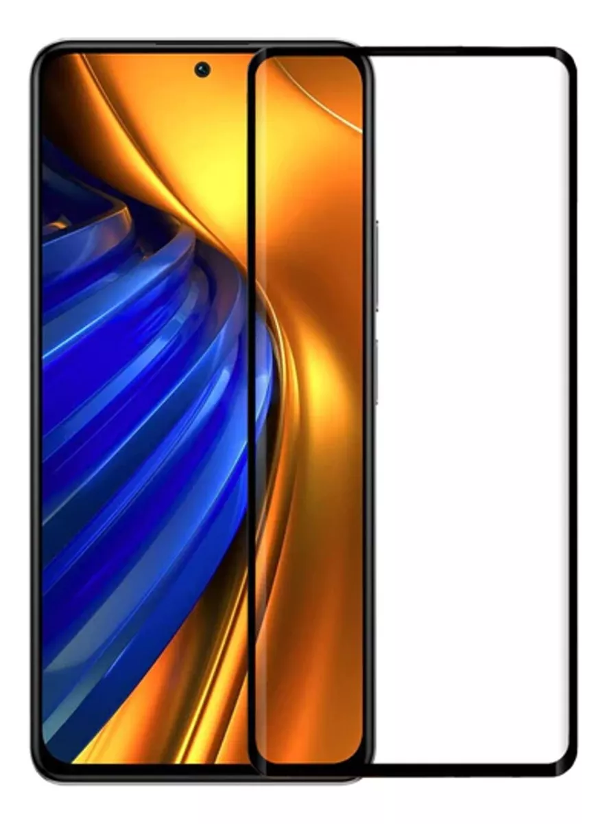 GENÉRICO PROTECTOR XIAOMI POCO F4 MICA LÁMINA VIDRIO GT FULL 9H 5D