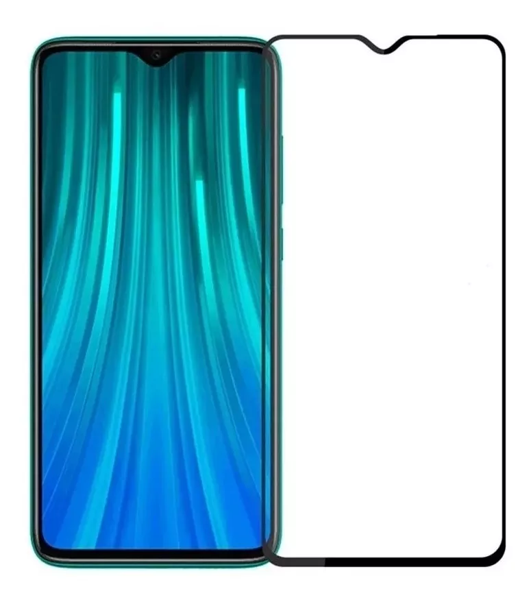 PROTECTOR XIAOMI REDMI NOTE 8 PRO VIDRIO TEMPLADO 9H 5D GRATIS - 1
