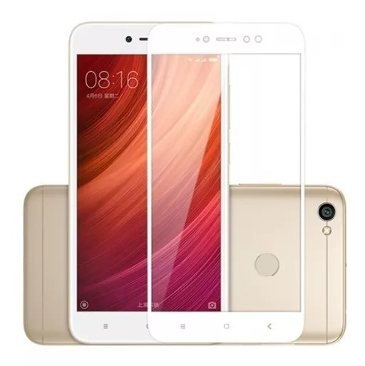 PROTECTOR REDMI NOTE 5A 5A PRIME VIDRIO TEMPLADO COMPLETO GRAT - 2