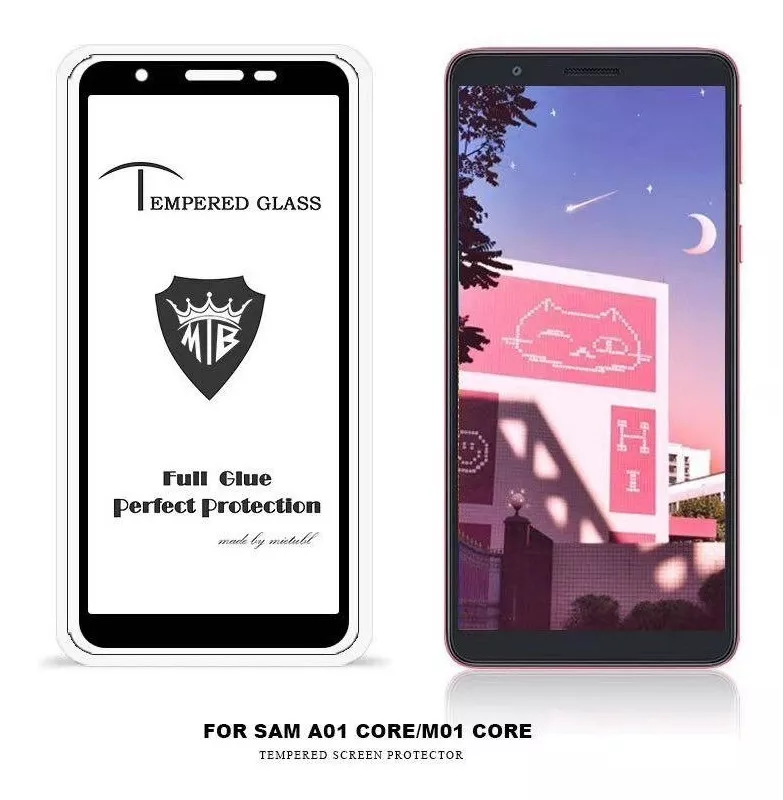 PROTECTOR SAMSUNG GALAXY A01 CORE MICA VIDRIO FULL 9H - 2