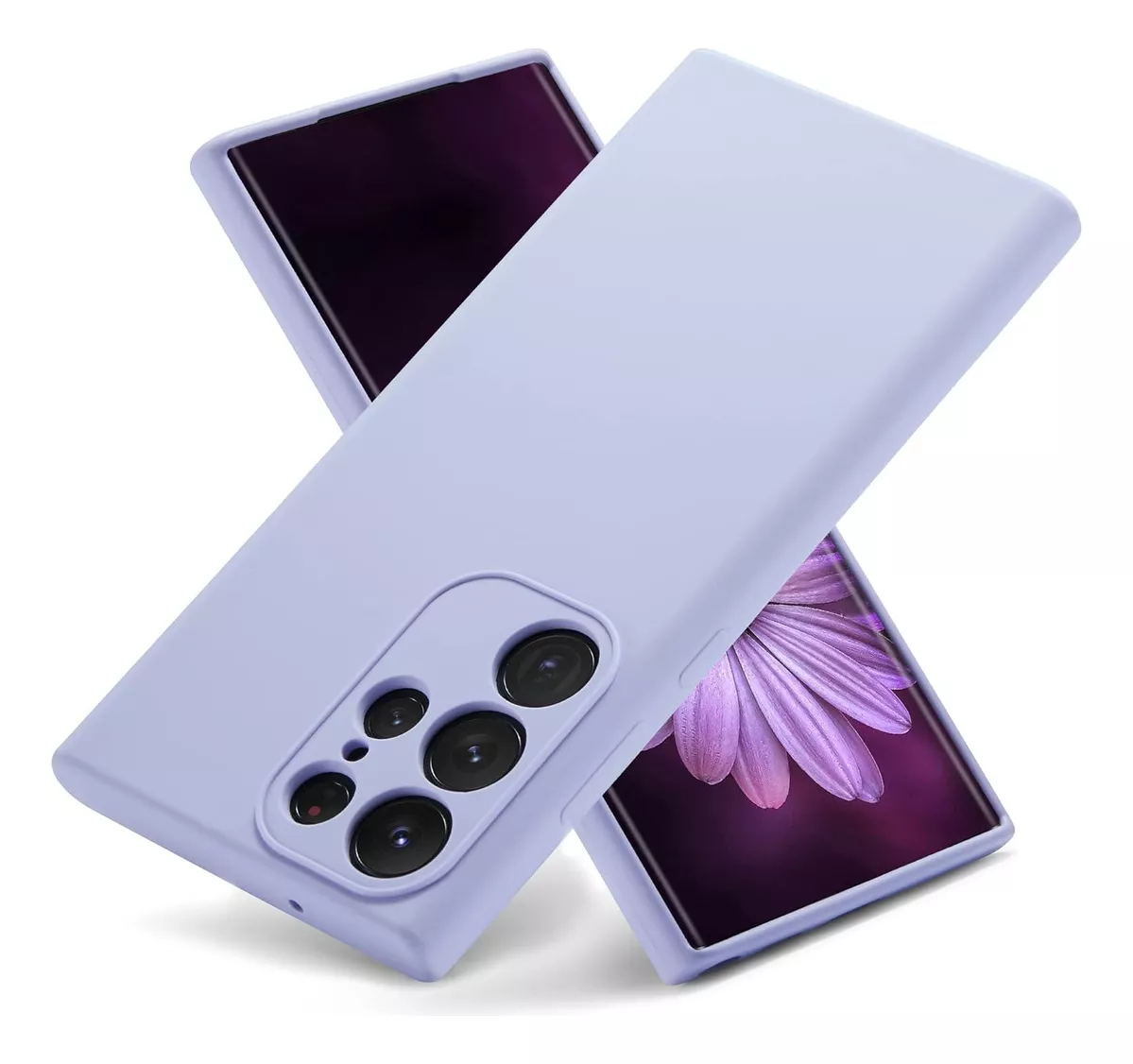 GENÉRICO CARCASA SAMSUNG S23 ULTRA SILICONA SLIM VIOLETA