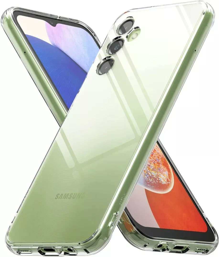 GENÉRICO CARCASA SAMSUNG A14 5G ANTISHOCK SILICONA COLOR TRANSPARENTE LISO