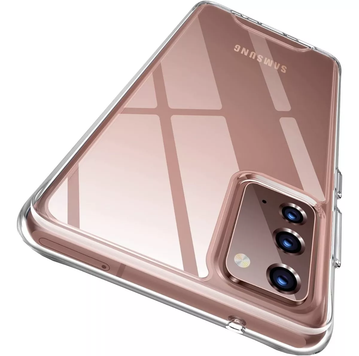 GENÉRICO CARCASA SAMSUNG GALAXY NOTE 20 SILICONA ANTIGOLPES
