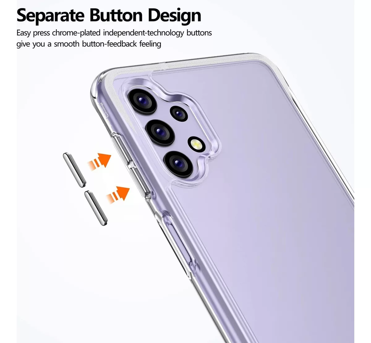 CARCASA SAMSUNG GALAXY A32 SILICONA ANTIGOLPES - 2