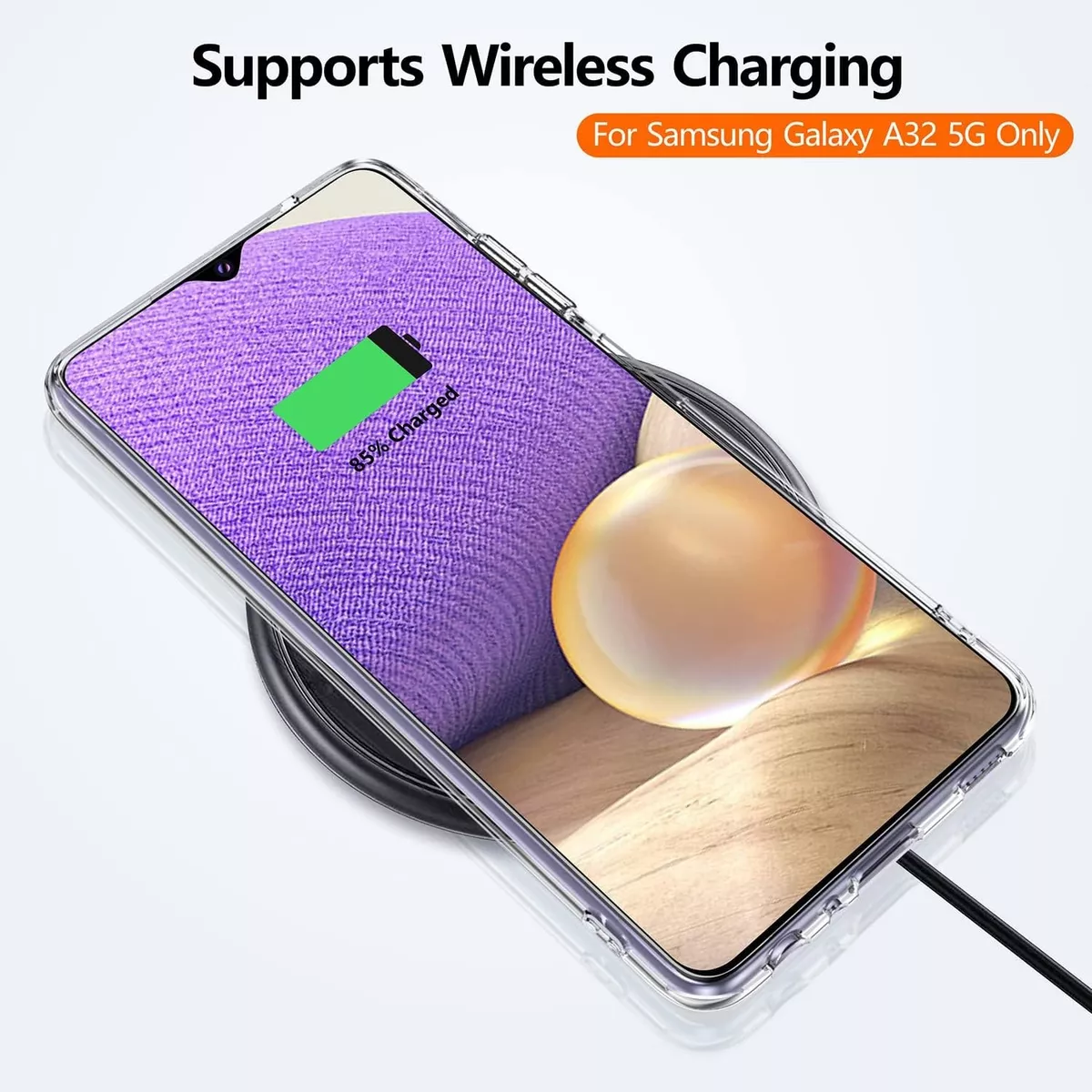 CARCASA SAMSUNG GALAXY A32 SILICONA ANTIGOLPES - 3
