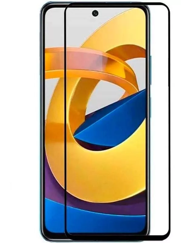 PROTECTOR XIAOMI POCO M4 PRO LÁMINA VIDRIO TEMPLADO COMPLETA 9H 5D - 1