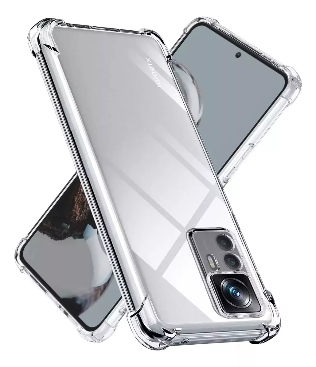 CARCASA XIAOMI 12T SILICONA REFORZADA + LÁMINA COMPLETA - 3