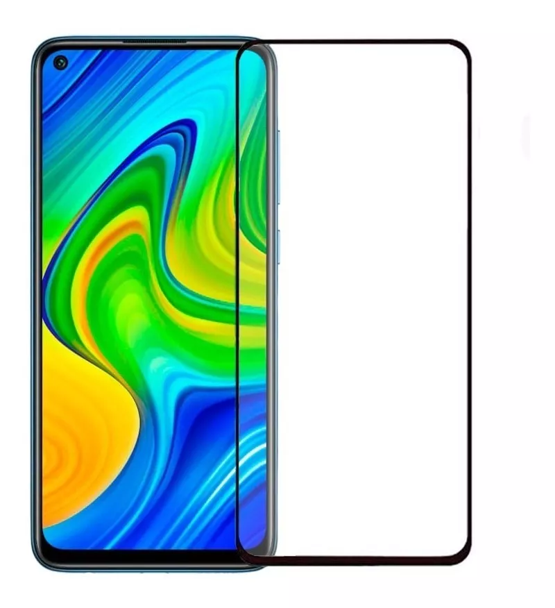 XIAOMI PROTECTOR XIAOMI REDMI NOTE 9 VIDRIO TEMPLADO FULL 9H 5D