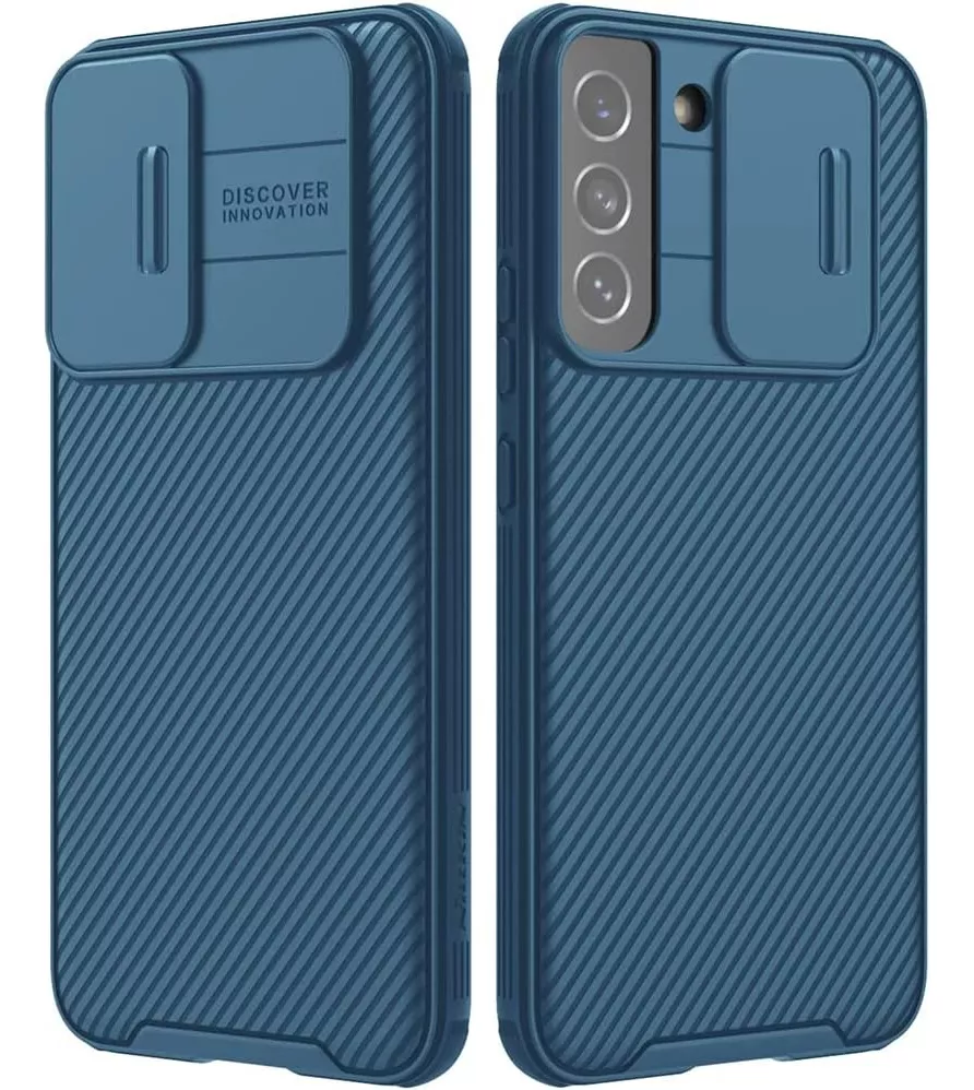 NILLKIN CARCASA SAMSUNG S22 PLUS NILLKIN CAMSHIELD COLOR AZUL
