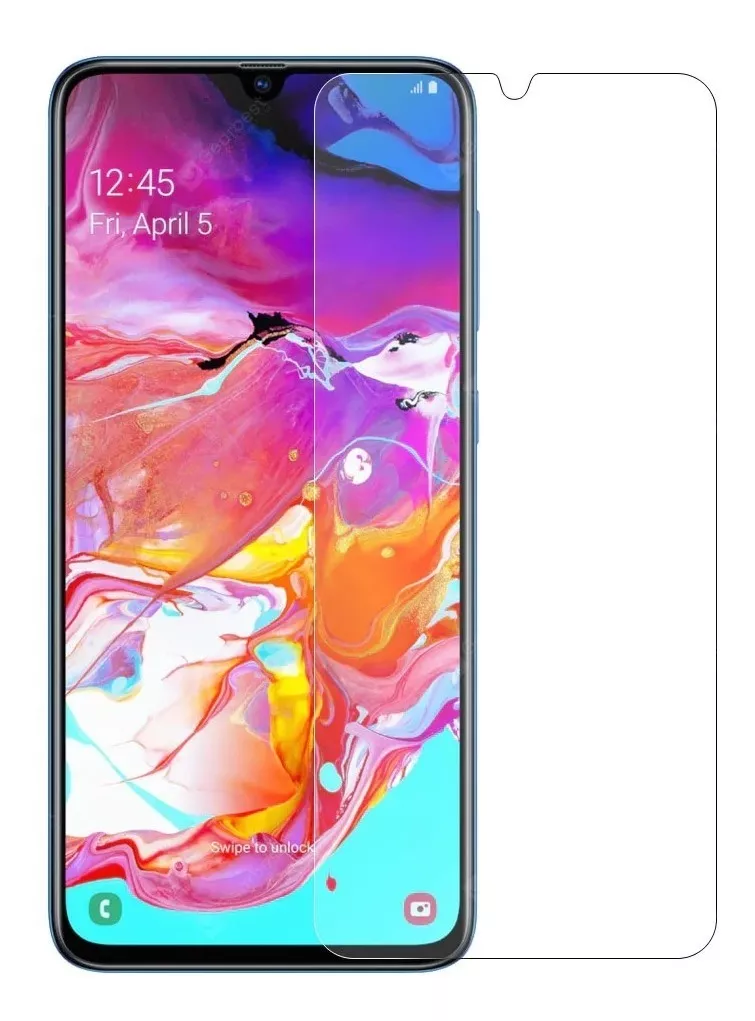 GENÉRICO PROTECTOR SAMSUNG GALAXY A70 LÁMINA VIDRIO TEMPLADO