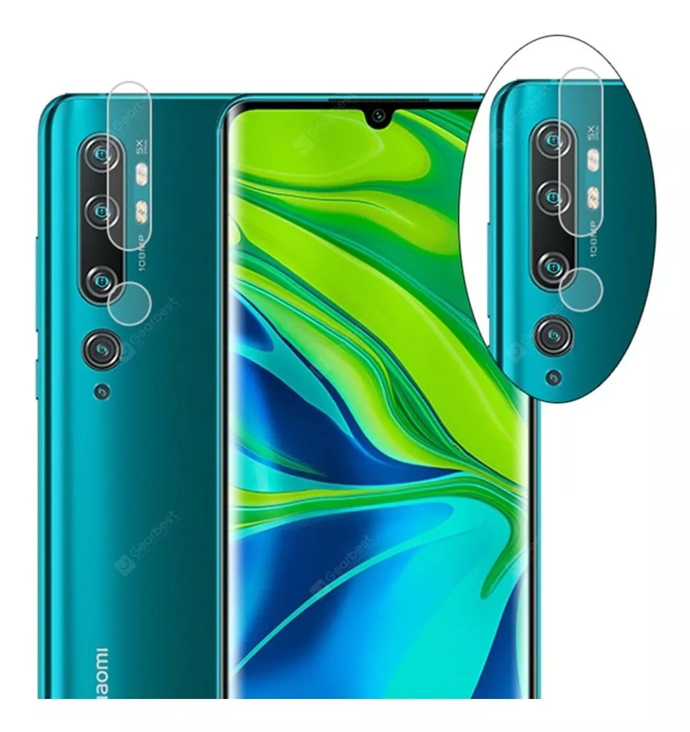 PACK 2 PROTECTOR CÁMARA XIAOMI MI NOTE 10 ANTI RAYONES - 1
