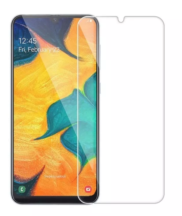 GENÉRICO PROTECTOR SAMSUNG GALAXY A20S VIDRIO TEMPLADO COMPLETO FULL 9H