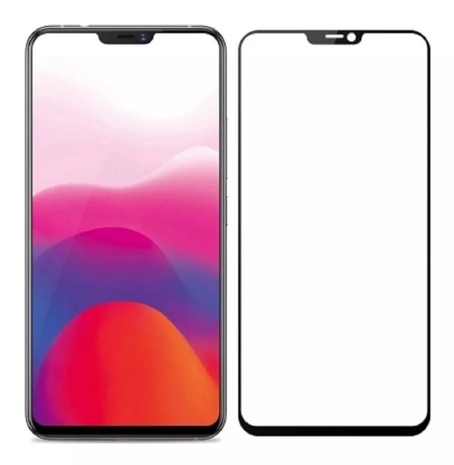 PROTECTOR HUAWEI Y8S MICA VIDRIO 9H 5D FULL PEGAMENTO - 1