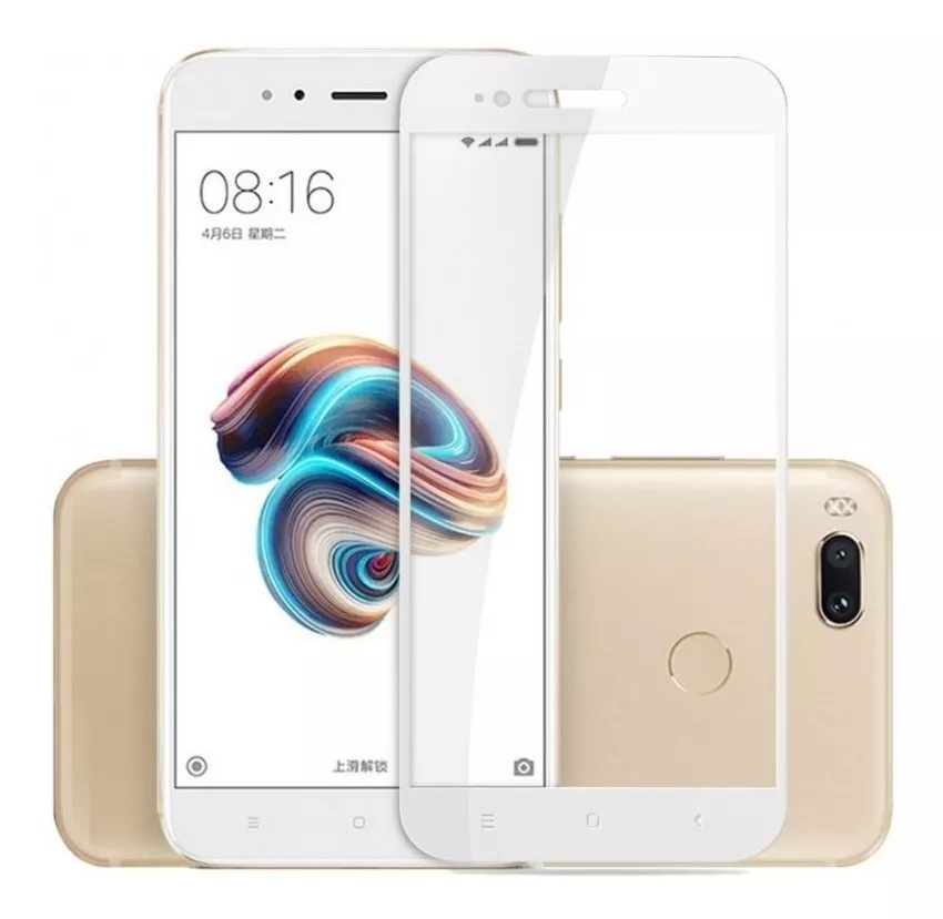 PROTECTOR XIAOMI MI A1 LÁMINA VIDRIO COMPLETA 9H 5D FULL PEGAMENTO - 3