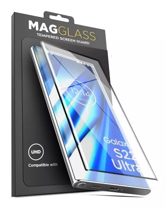 PROTECTOR SAMSUNG GALAXY S22 ULTRA VIDRIO TEMPLADO COMPLETO 3D UV - 1