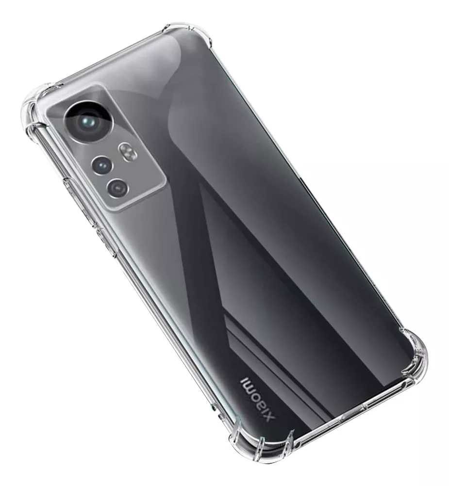 CARCASA XIAOMI 12 PRO SILICONA ANTIGOLPES TRANSPARENTE 1UN CT - 1