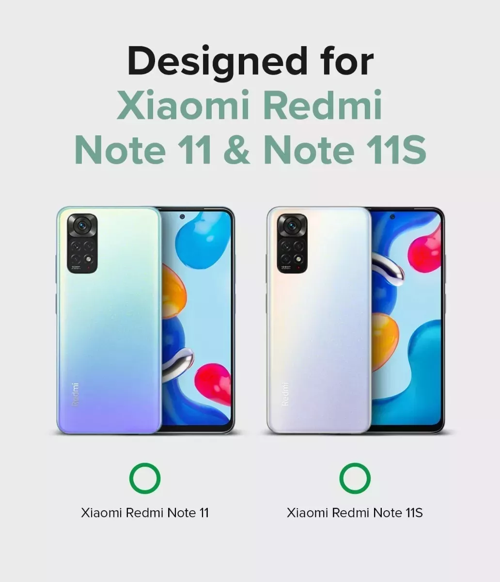 KIT CARCASA XIAOMI REDMI NOTE 11 11S SILICONA + LÁMINA PANTALLA CÁMARA - 3