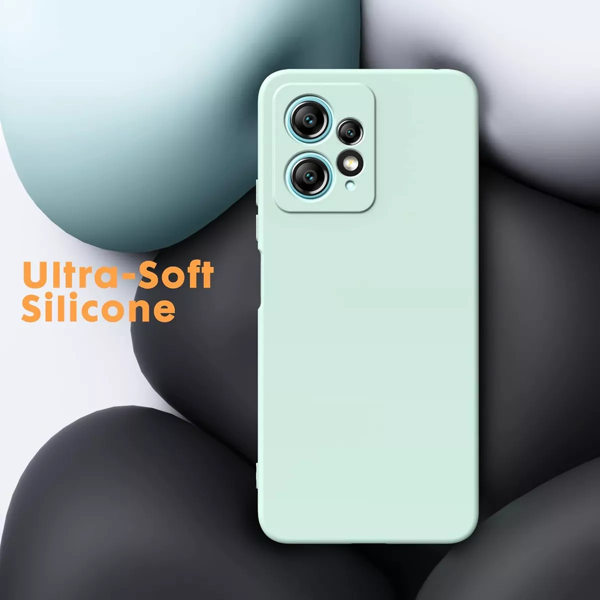 CARCASA XIAOMI REDMI NOTE 12 4G SILICONA SLIM MENTA - 3