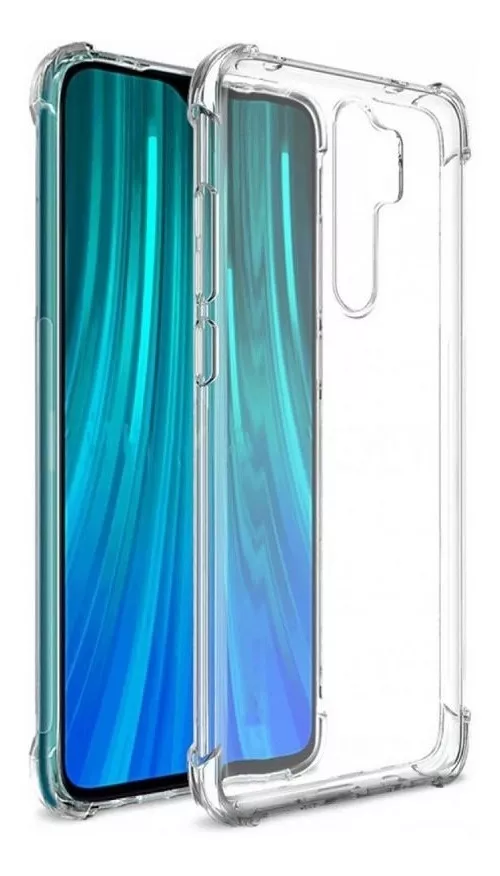 CARCASA XIAOMI REDMI NOTE 8 PRO ANTIGOLPES + VIDRIO - 1