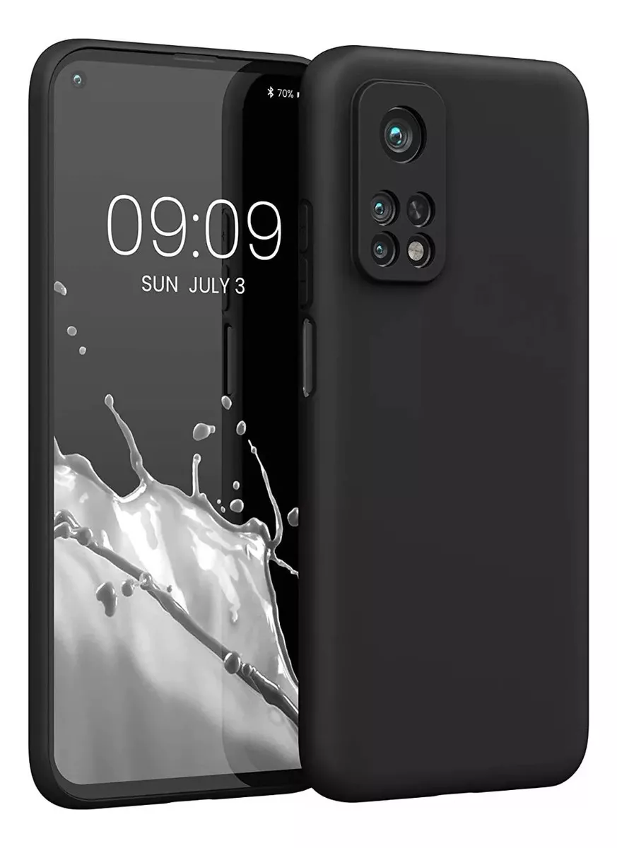 GENÉRICO CARCASA XIAOMI MI 10T SILICONA ANTHUELLAS NEGRO CT