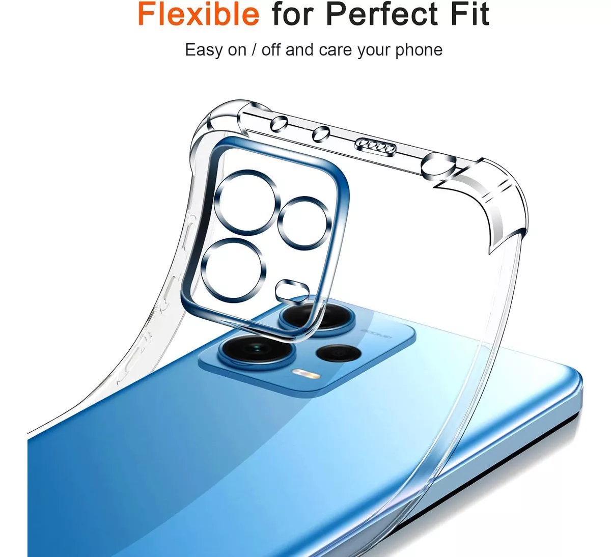 CARCASA REDMI NOTE 12 PRO PLUS 5G + VIDRIO 9H 5D - 4