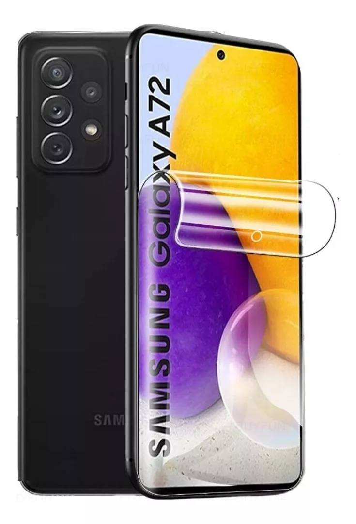 PROTECTOR SAMSUNG GALAXY A72 LÁMINA HIDROGEL FULL PEGAMENTO - 1