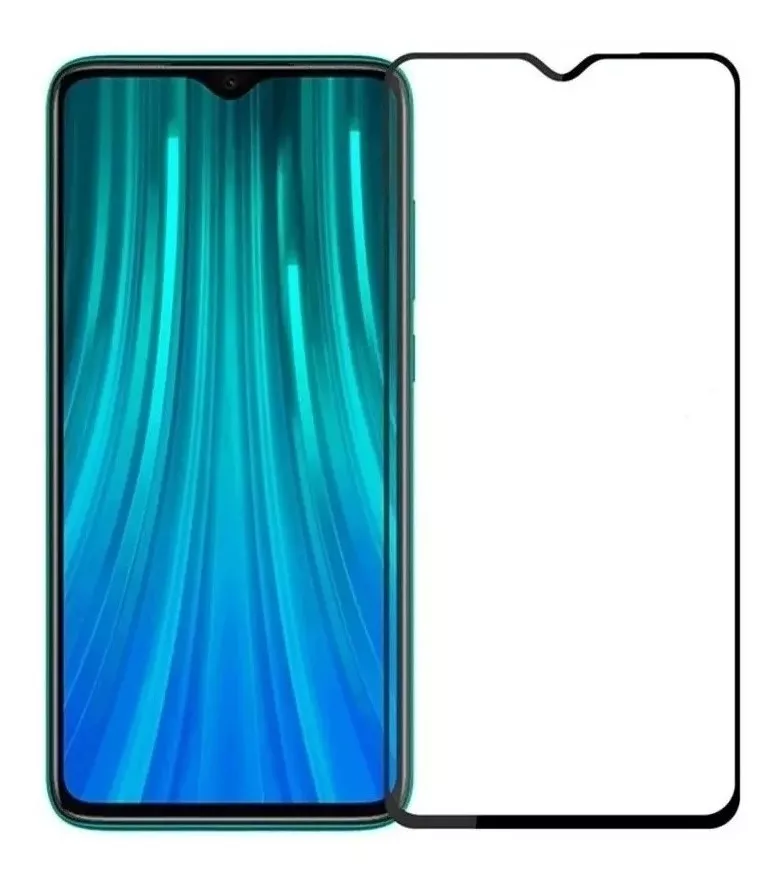 PROTECTOR CÁMARA XIAOMI REDMI NOTE 8 PRO VIDRIO TEMPLADO + PANTALLA 5D - 2