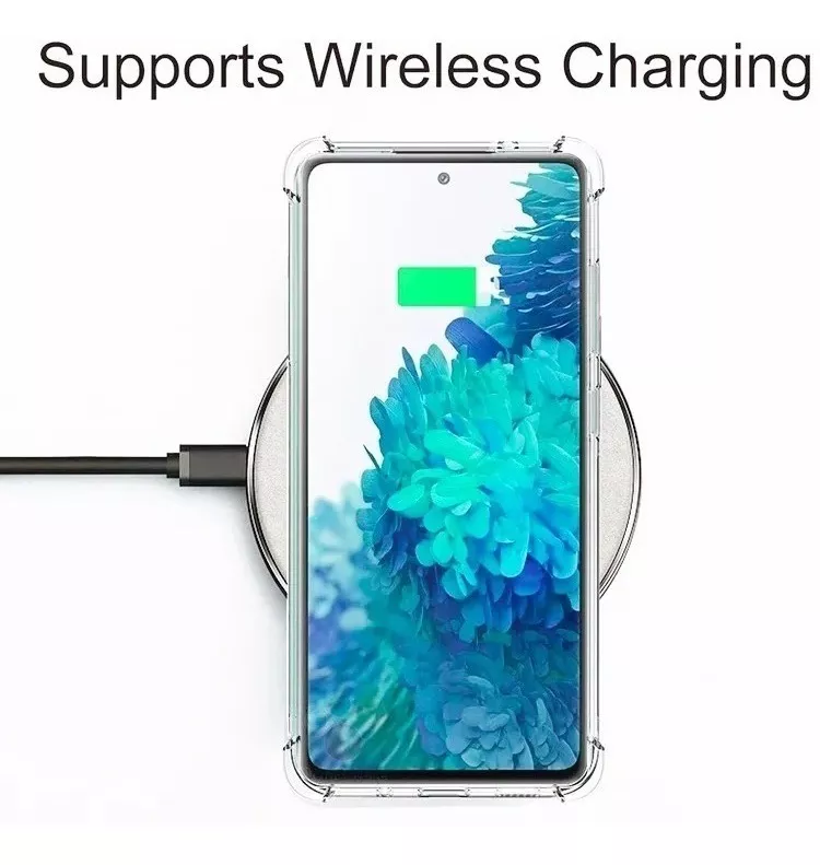 CARCASA SAMSUNG S20 FE TRANSPARENTE REFORZADA - 3