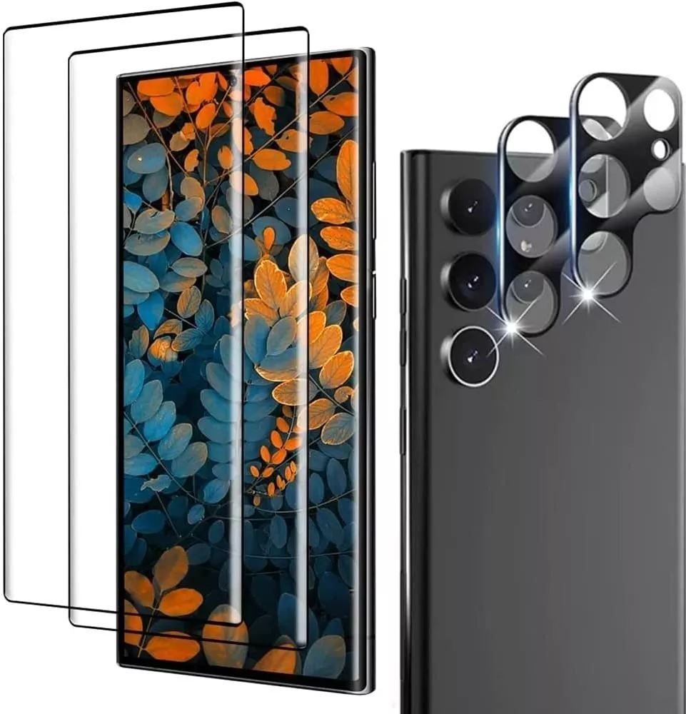 PROTECTOR PANTALLA SAMSUNG GALAXY S22 ULTRA VIDRIO 3D + CÁMARA - 1