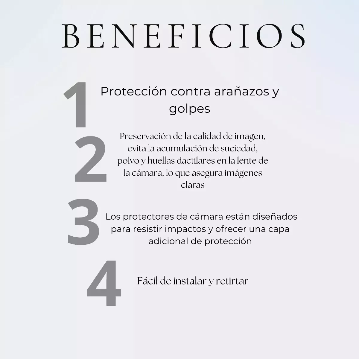 PROTECTOR CÁMARA REDMI NOTE 12 PRO 5G PREMIUM ANTIRAYONES - 3