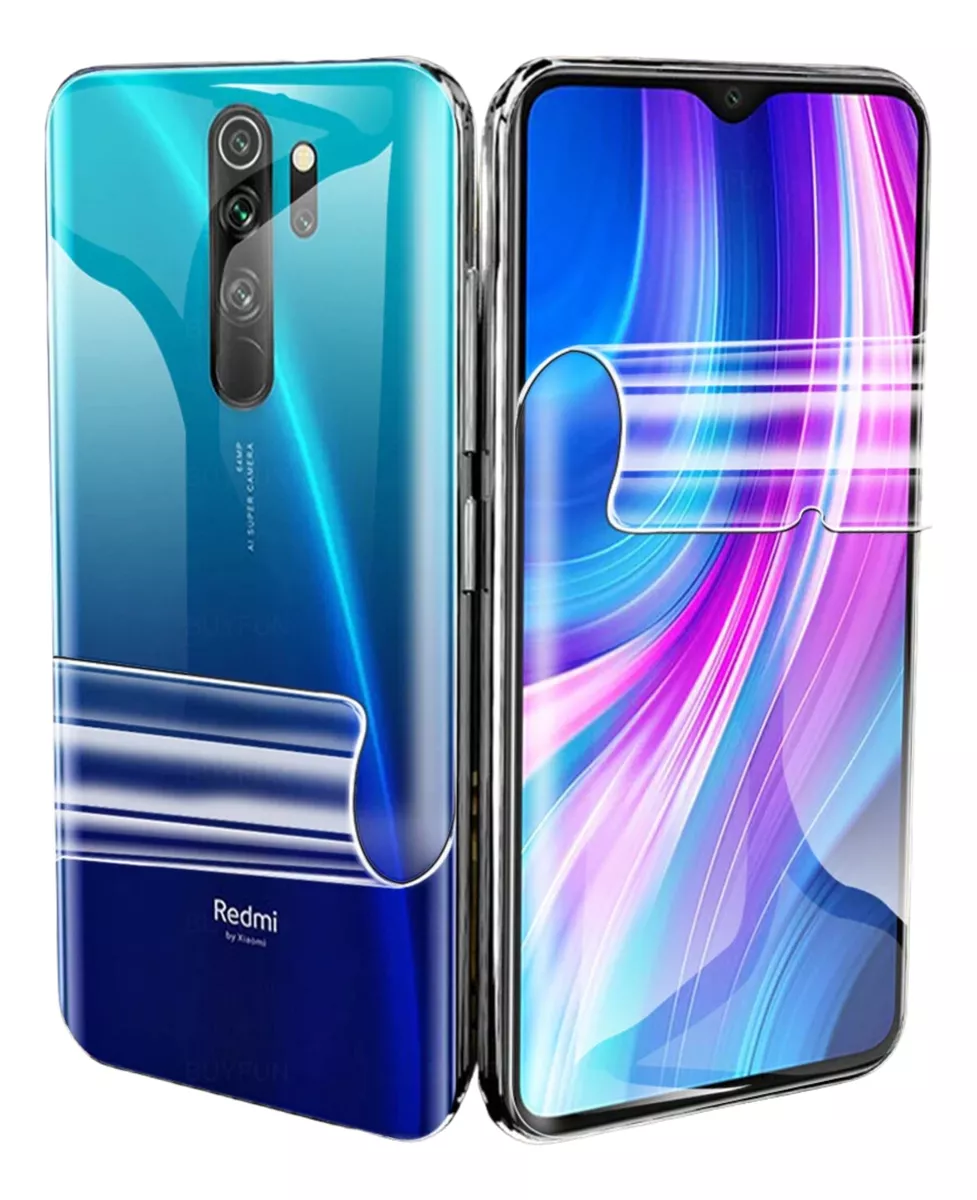 XIAOMI PROTECTOR XIAOMI REDMI NOTE 8 PRO LÁMINA HIDROGEL FULL PEGAMENTO