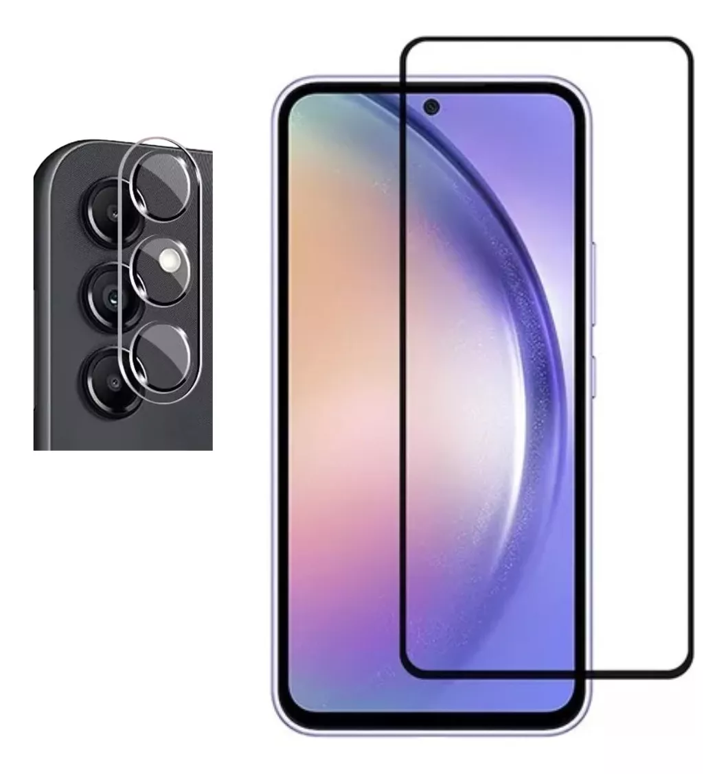 PROTECTOR PANTALLA SAMSUNG GALAXY A54 5G + LÁMINA CÁMARA - 1