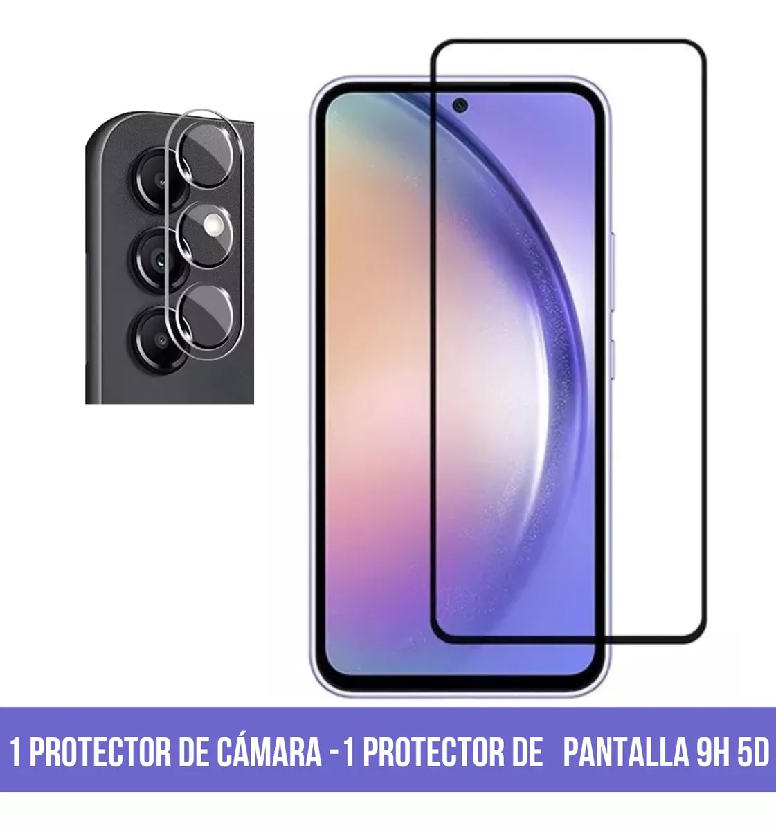 PROTECTOR PANTALLA SAMSUNG GALAXY A54 5G + LÁMINA CÁMARA - 2