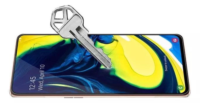 PROTECTOR SAMSUNG GALAXY A80 MICA VIDRIO TEMPLADO 9H 5D - 2