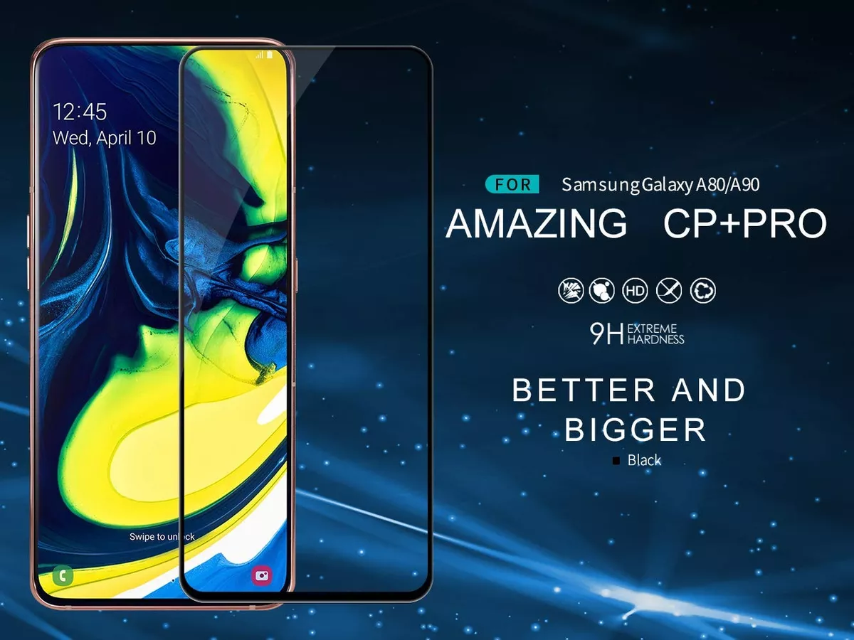 PROTECTOR SAMSUNG GALAXY A80 MICA VIDRIO TEMPLADO 9H 5D - 3