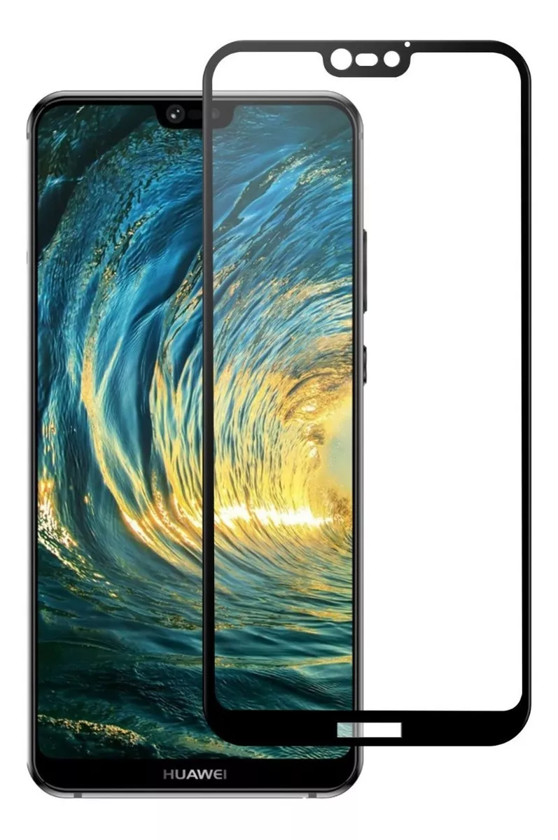 PROTECTOR HUAWEI P20 LITE MICA VIDRIO COMPLETA 9H 5D FULL - 2