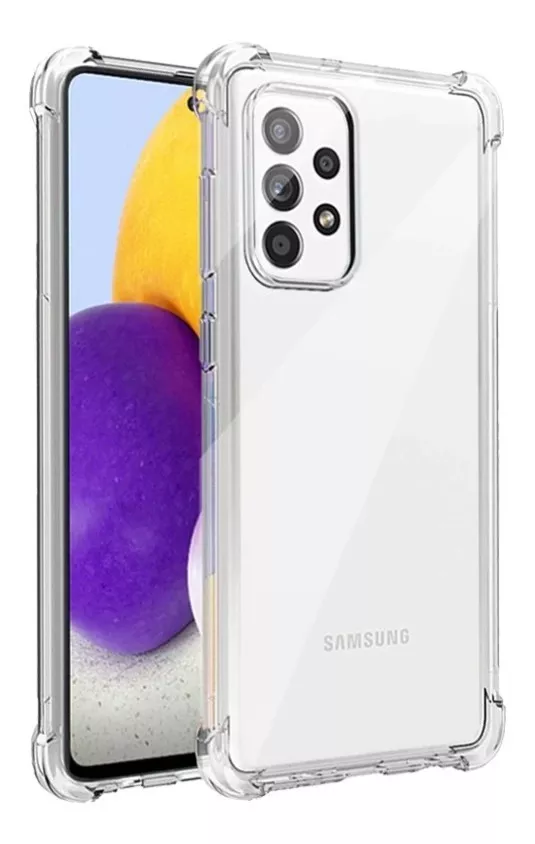 CARCASA SAMSUNG GALAXY A72 SILICONA ANTIGOLPES - 1