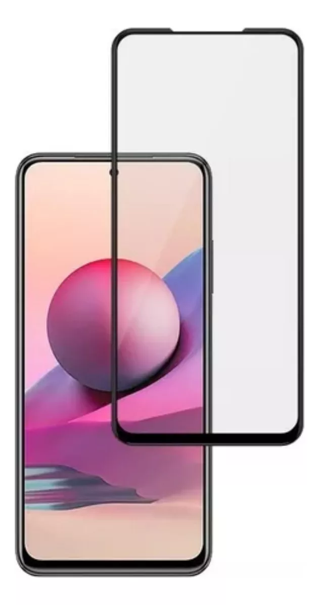 KIT CARCASA XIAOMI REDMI NOTE 10S 4G SILICONA + LÁMINA PANTALLA CÁMARA - 2