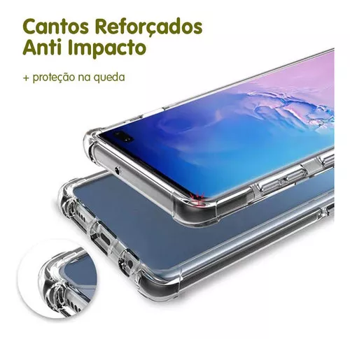 CARCASA SAMSUNG S21 FE FUNDA TRANSPARENTE ANTICHOQUE - 2