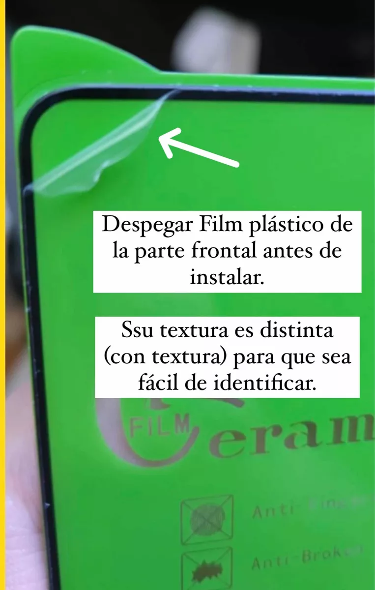 PROTECTOR SAMSUNG GALAXY S20 FE MICA CERÁMICA COMPLETA FULL - 5