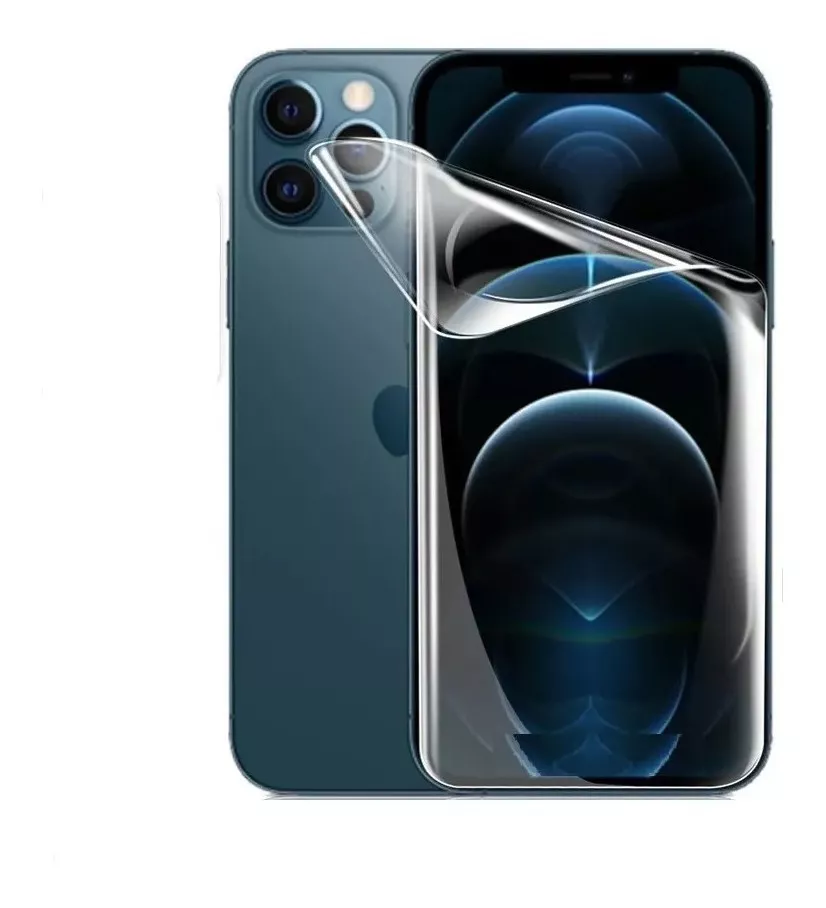 GENÉRICO PROTECTOR IPHONE 12 PRO 12 PRO MAX LÁMINA HIDROGEL COMPLETA