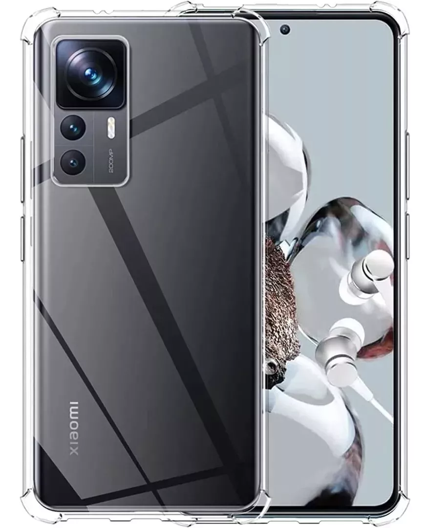 CARCASA XIAOMI 12T 12T PRO TRANSPARENTE ANTISHOCK - 2