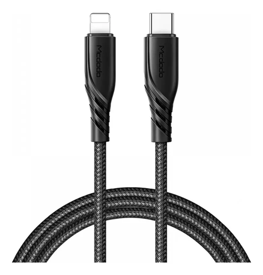 MCDODO CABLE TIPO C A LIGHTNING PARA IPHONE RÁPIDA MCDODO 1.2M 36W
