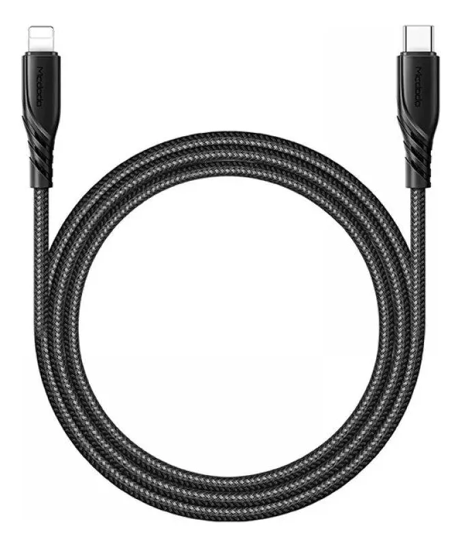CABLE TIPO C A LIGHTNING PARA IPHONE RÁPIDA MCDODO 1.2M 36W - 2
