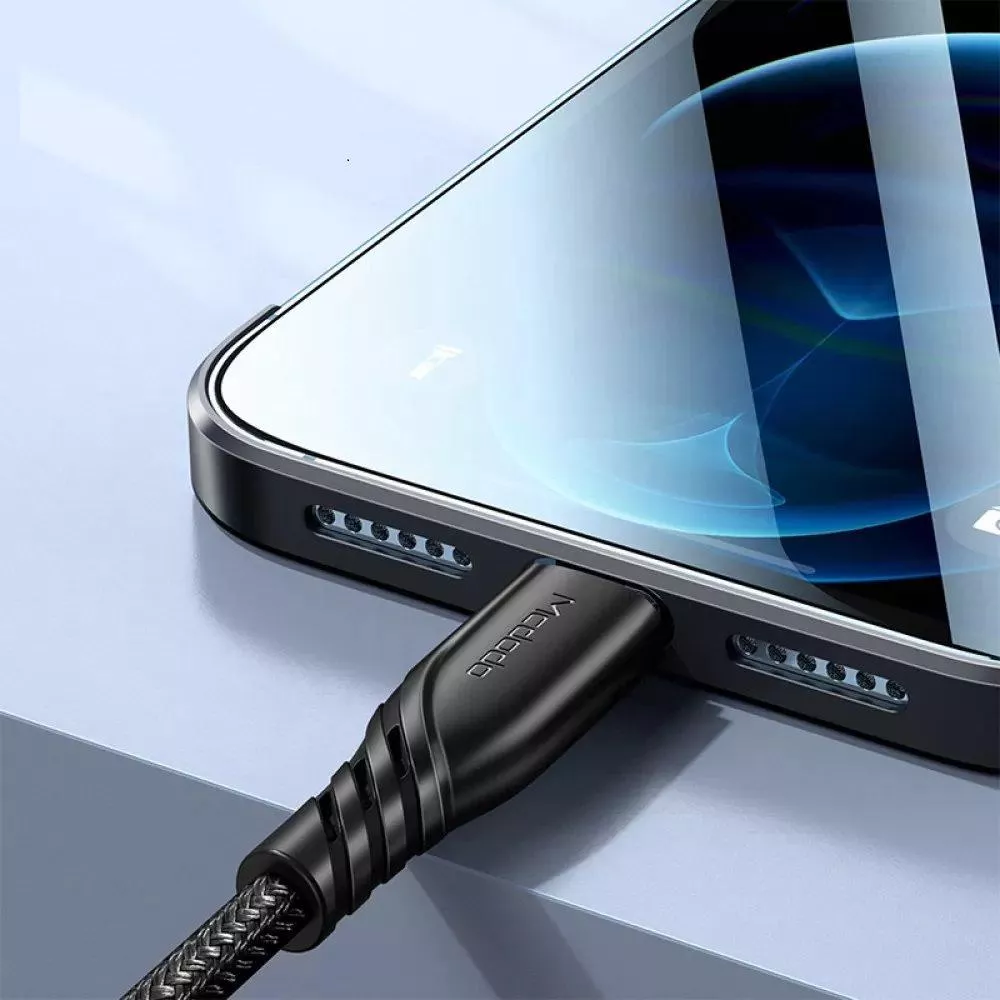 CABLE TIPO C A LIGHTNING PARA IPHONE RÁPIDA MCDODO 1.2M 36W - 4